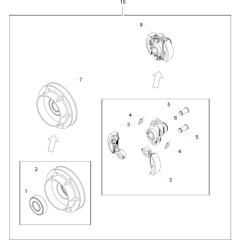 Clutch Assembly for Wacker VP1340