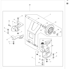 Trolley Assembly for Wacker VP1340A
