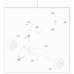 Wheel Assembly for VP1340R