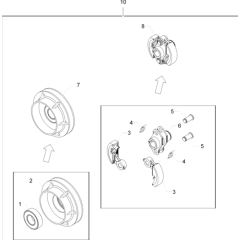 Clutch Assembly for Wacker VP1550