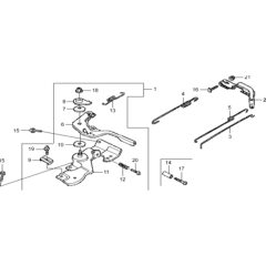 Governor Assembly for Wacker VP1550A