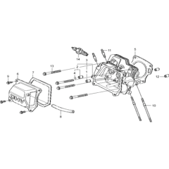 Cylinder Head Assembly for Wacker
