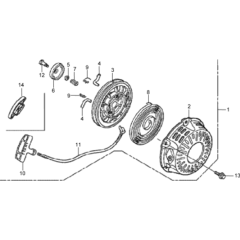 Starter Assembly for Wacker VP1550A