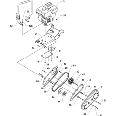 Drive Assembly for Wacker VP1550A