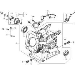 Engine Block Assembly for Wacker