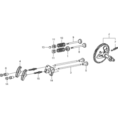 Camshaft Assembly for Wacker VP1550A