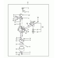 Carburettor Assembly for VP2050R
