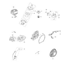Engine Assembly for Wacker VP80G