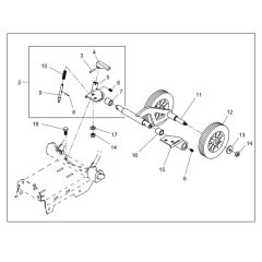 Wheel Assembly for VPR1330