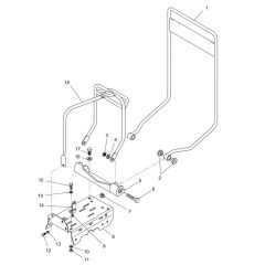 Guide Handle for Wacker VPX1740