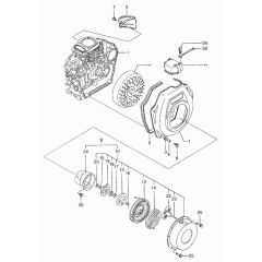 Starter Assembly for Wacker VPY1750