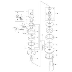 Motor Assembly for Husqvarna W 250 P