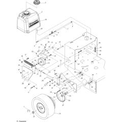 Drive Assembly for Husqvarna W3213P