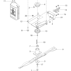 Engine Assembly for Husqvarna W53
