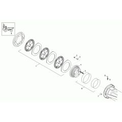 Brake Assembly for Neuson 10001