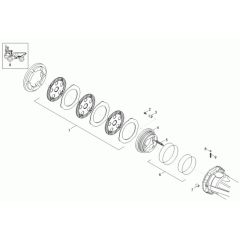 Brake Assembly for Neuson 10001
