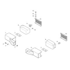 Headlight Assembly for Neuson