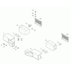 Headlight Assembly for Wacker