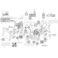 Decals for Wacker Dumper
