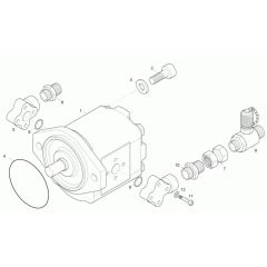 Gear Pump for Wacker 1001