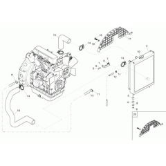 Comb-Cooler Assembly