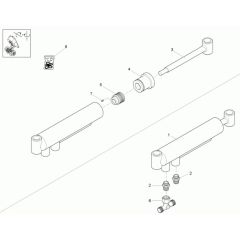 Boom Offset Cylinder Assembly