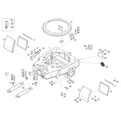 Front Frame for Wacker 2001