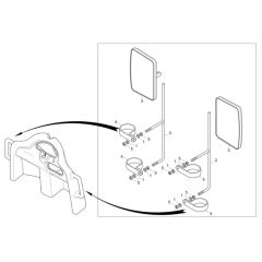 Mirror Assembly for Wacker