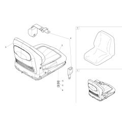 Seat Assembly for Wacker 2001