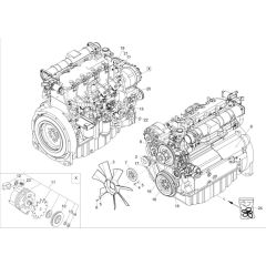 Engine Assembly for Wacker 5001