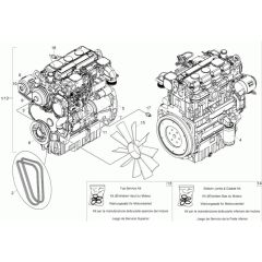 Engine Assembly for Neuson 6001