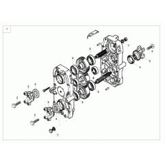 Gearbox Assembly Neuson 6001