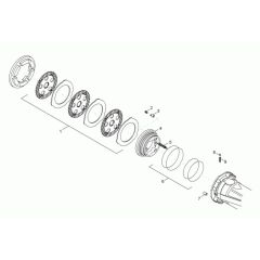 Brake Assembly for Neuson 6001