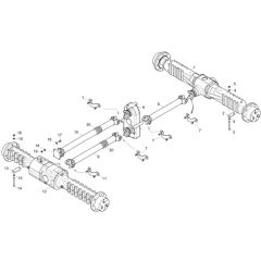 Axle Assembly for Neuson 6001