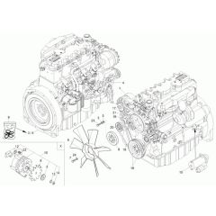 Engine Assembly for Wacker 6001