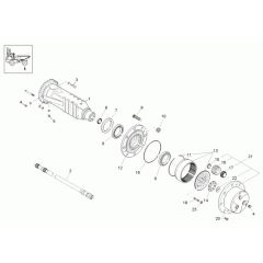 Axle Case & Wheel Hub Assembly