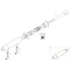 Butterfly Cylinder Assembly