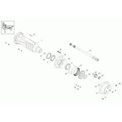 Axle Case & Wheel Hub Assembly