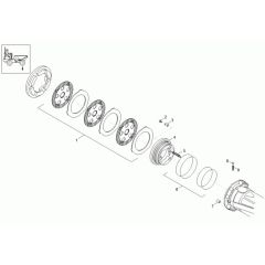 Brake Assembly for Neuson 9001