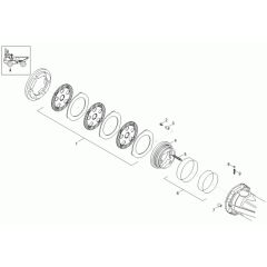 Brake Assembly for Neuson 9001