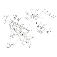 Instrument Panel for Neuson 9001