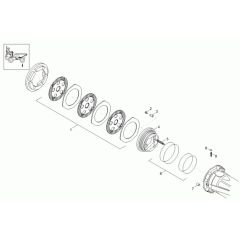 Brake Assembly for Wacker 9001