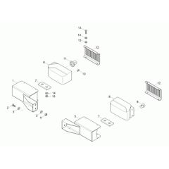 Headlight Assembly for Wacker 9001