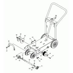 Pulley Assembly for Wacker BFS 100