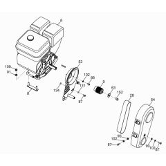 Drive Assembly for Wacker BFS 18