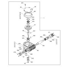 Gearbox Assembly for Wacker