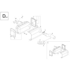 Exhaust Assembly for DT08