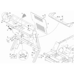 Pilot Stand Assembly for Wacker DT08