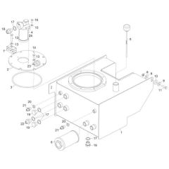 Hydraulic Tank for Wacker DT08