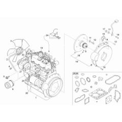 Engine Assembly for Wacker DT08